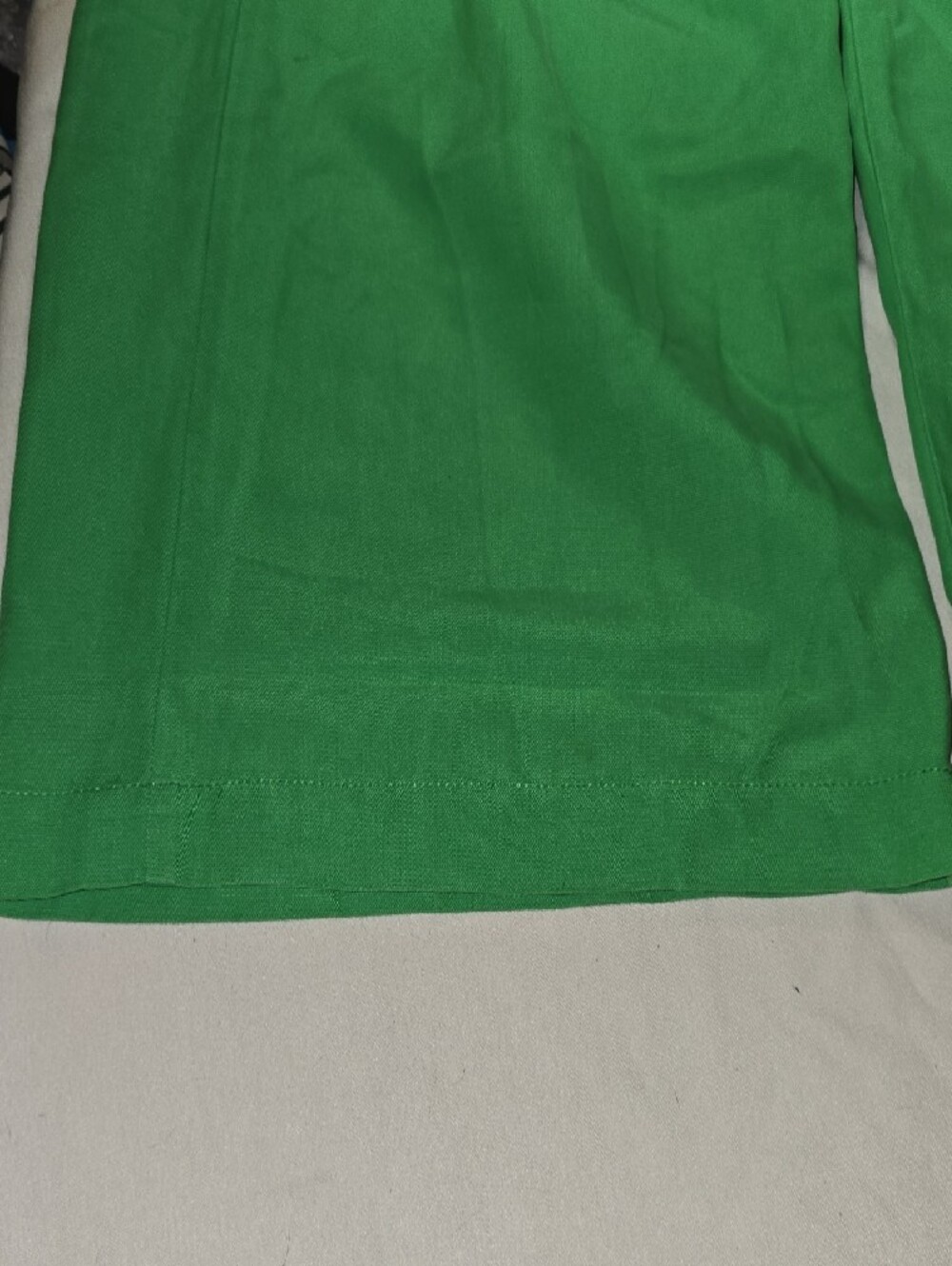 Farm Rio Cotton-blend Wide-leg Pants Green - Picture 13 of 14